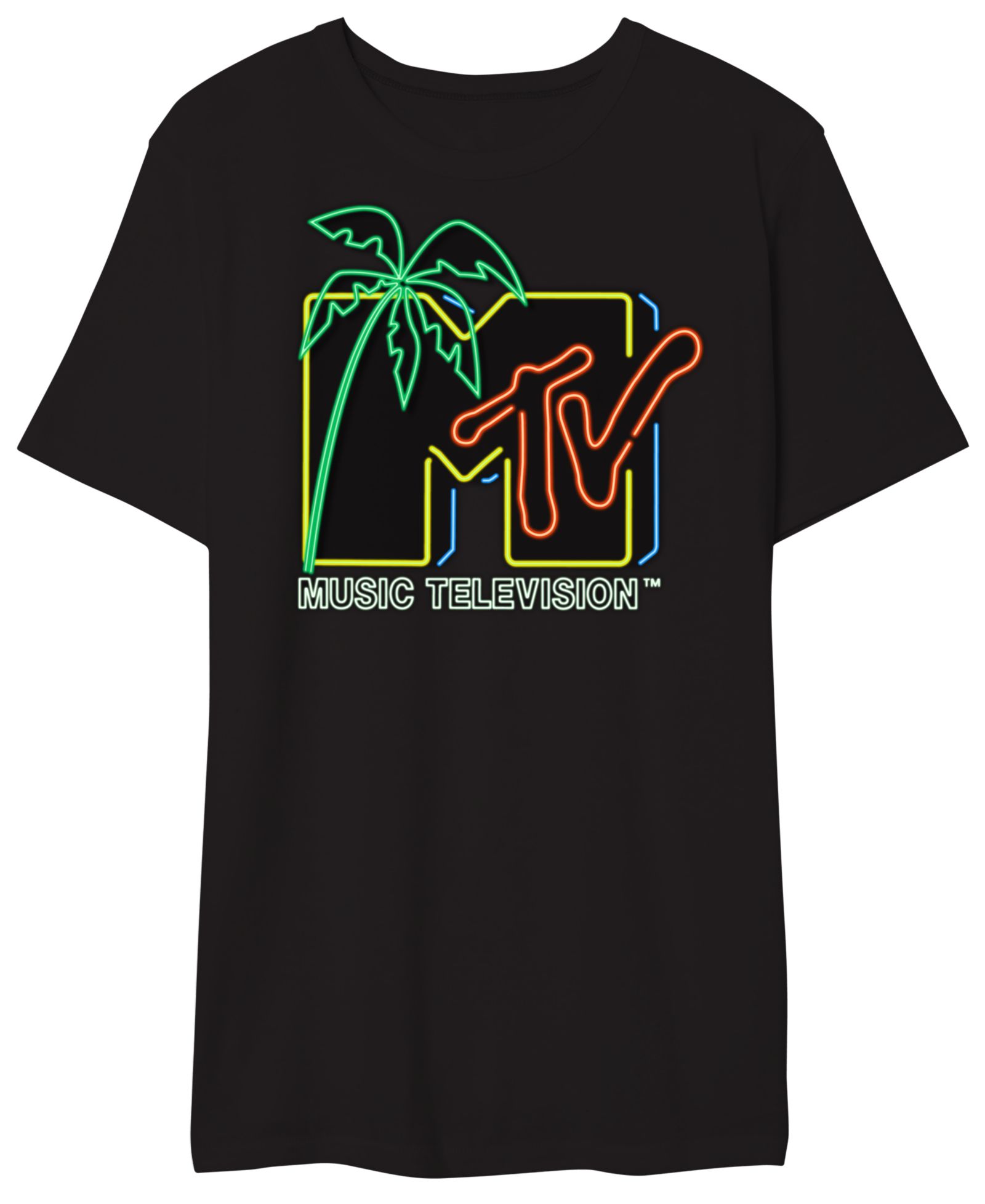Mtv Neon Light Мужская футболка с принтом