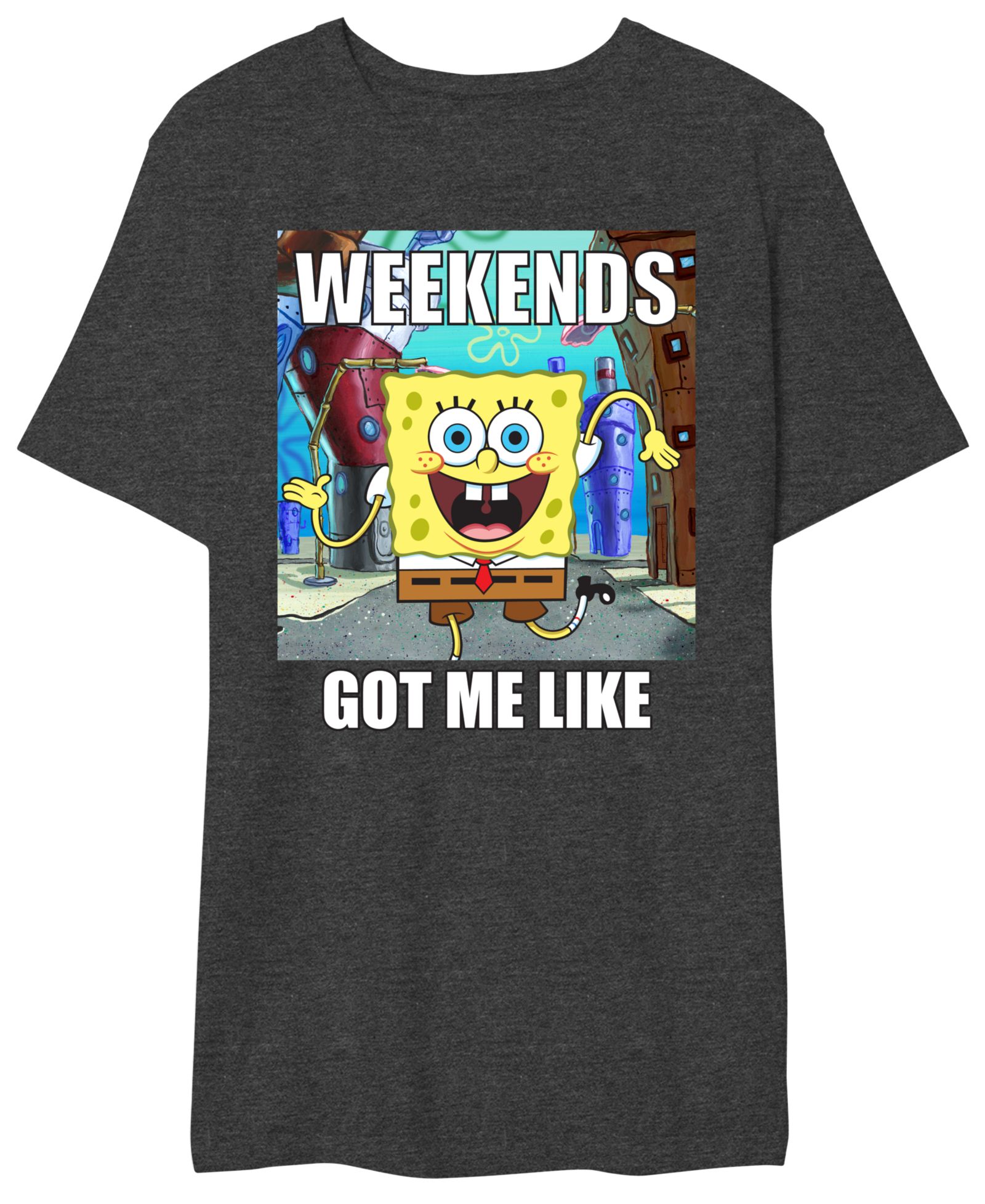 AIRWAVES Мужская футболка с принтом Weekends Got Me Like