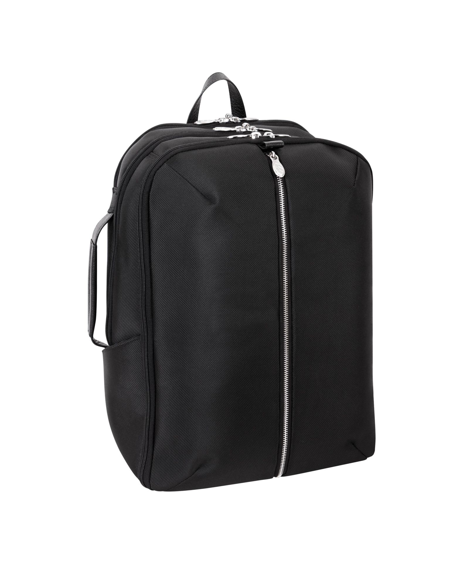 Mcklein Englewood 17" Nylon Triple Compartment Laptop Tablet Weekend Backpack