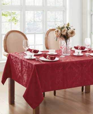 Elrene Caiden Elegance Damask Tablecloth - 60" x 102"