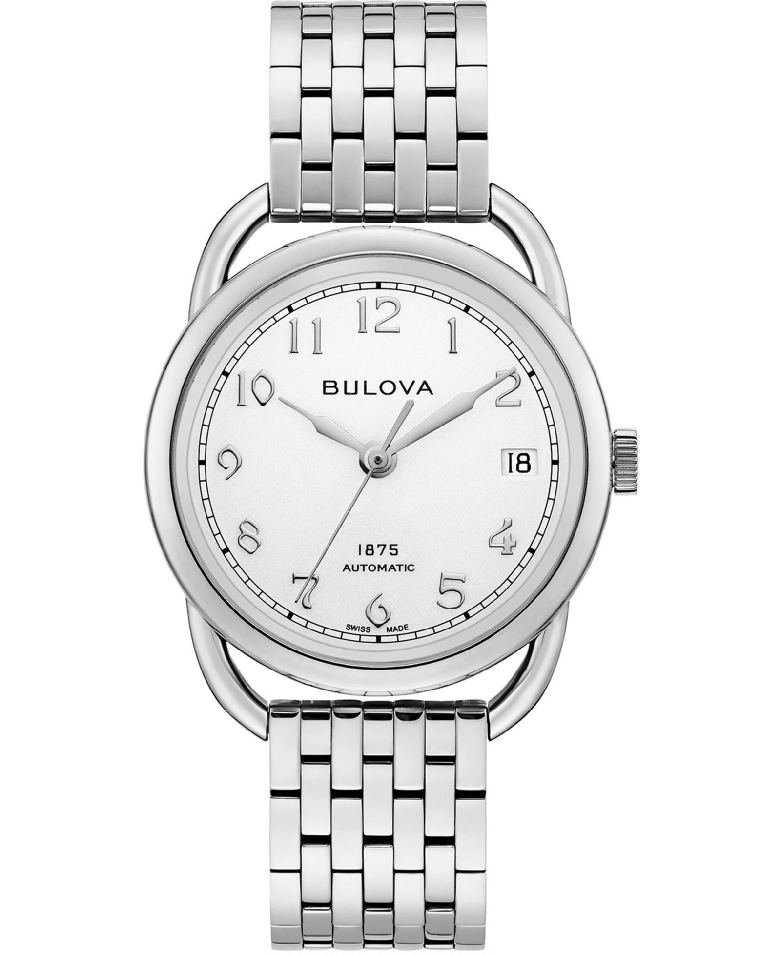 Женские часы Bulova Limited Edition Swiss Automatic Joseph Bulova Stainless Steel Bracelet 34.5mm