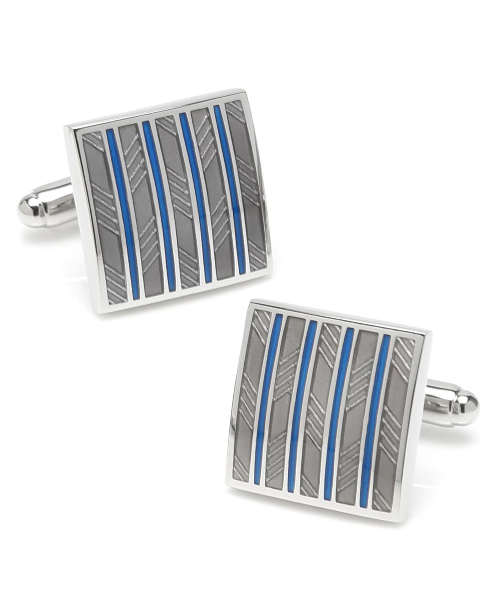 Запонки Ox Bull & Trading Co Striped Square