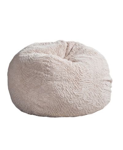 Мягкий пуф-мешок Shag Plush