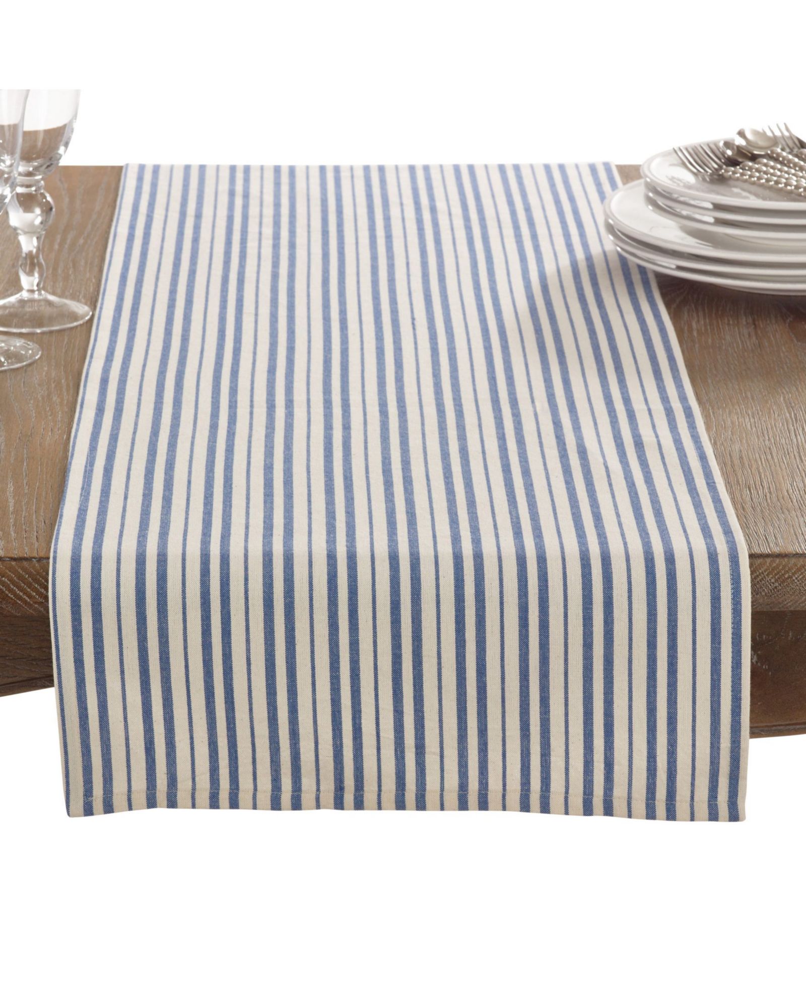Дорожка на стол Saro Lifestyle Dauphine Collection Striped Design