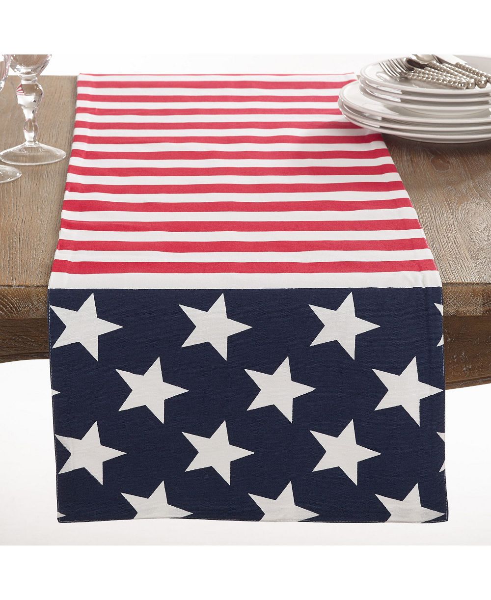 Скатерть Saro Lifestyle Star Spangled American Flag Design
