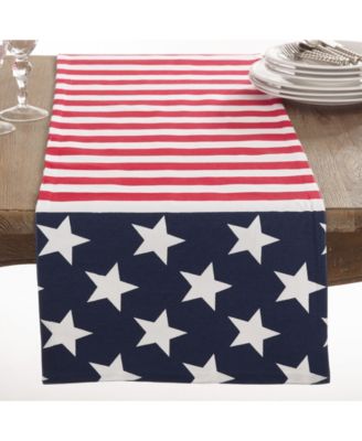 Скатерть Saro Lifestyle Star Spangled American Flag Design