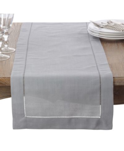 Дорожка для стола Saro Lifestyle Classic Hemstitch Border