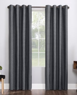 Sun Zero Noir Dimensional Thermal Extreme 100% Blackout штора с люверсами