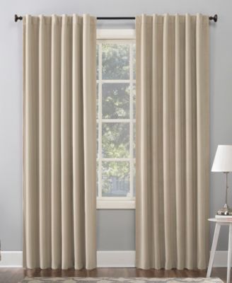 Штора Sun Zero Amherst Velvet Noise Reducing Thermal Extreme 100% Blackout Back Tab Curtain Panel