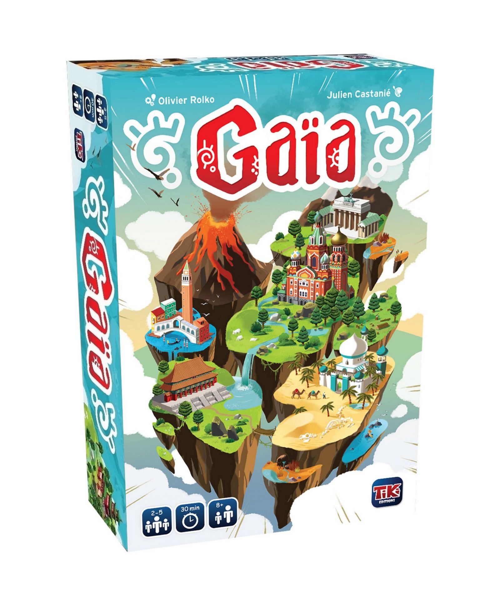 Настольная игра Tiki Gaia Fast Paced Tile Game