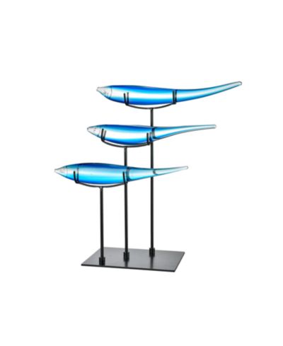 Dale Tiffany фигурка 3-Blue Fish