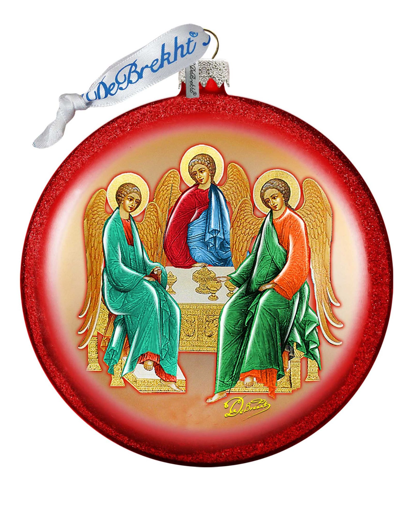 G.DeBrekht стеклянное украшение-медальон Trinity