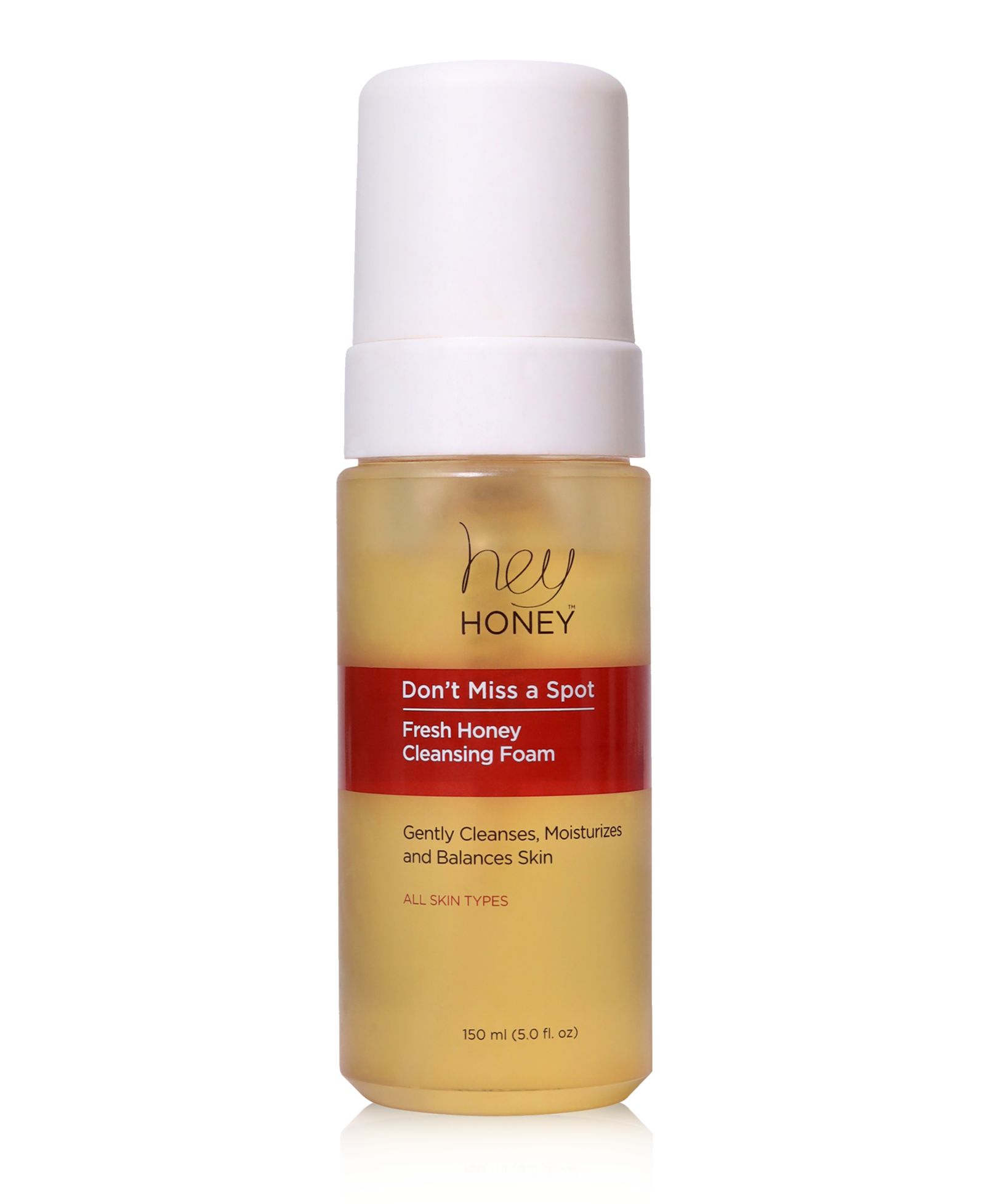 Hey Honey Don't Miss A Spot Fresh Honey Cleansing Foam, 150 ml