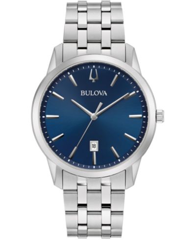 Bulova Мужские часы Sutton Stainless Steel 40mm