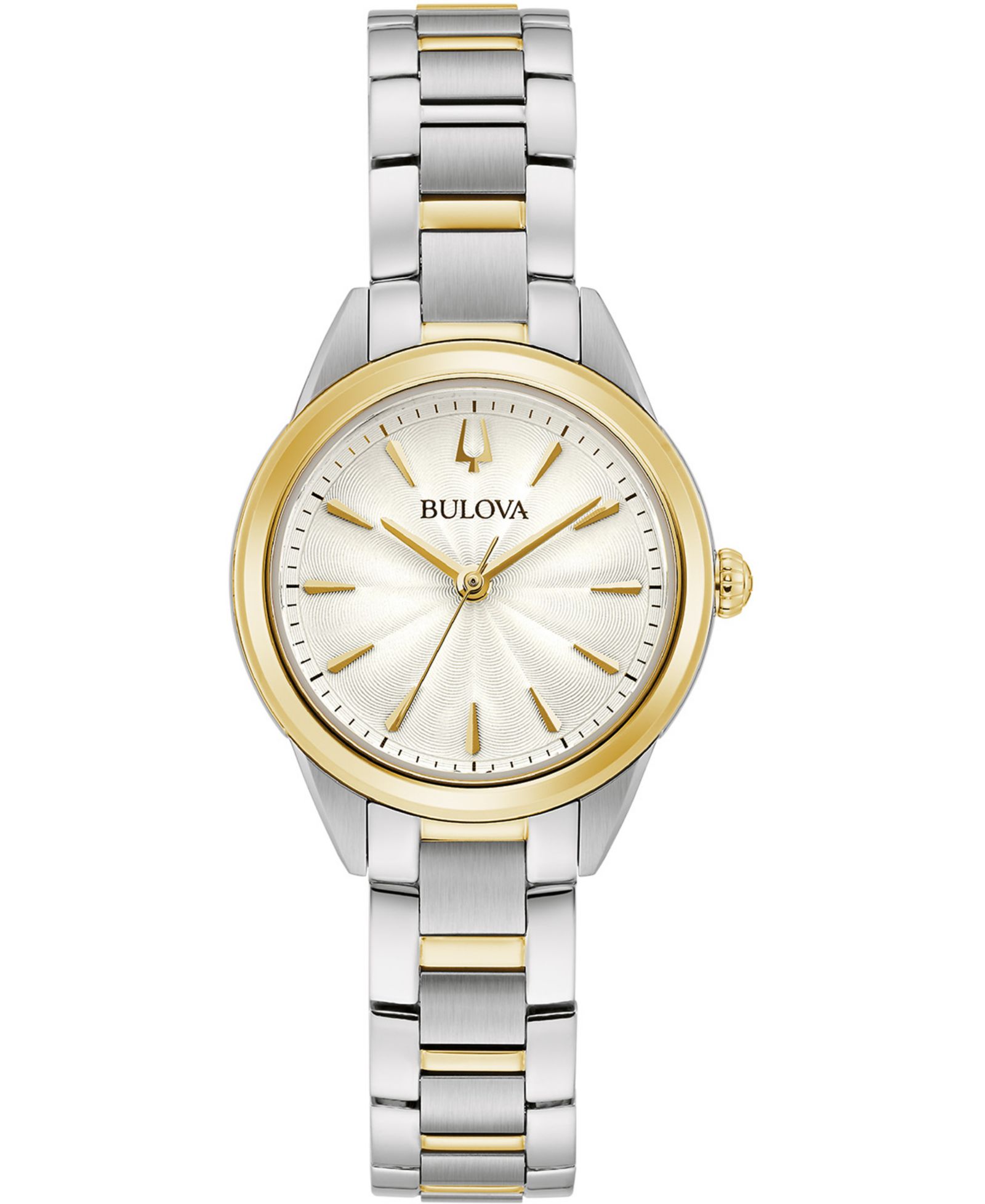 Bulova Женские Sutton Two-Tone Stainless Steel Bracelet Watch 28mm