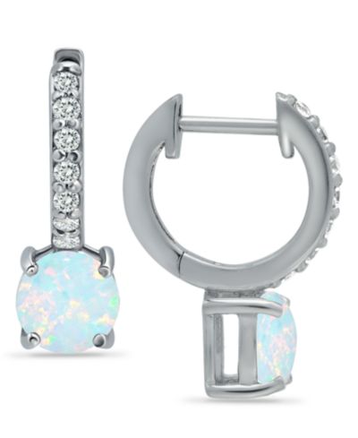 Lab Created Opal/Silver