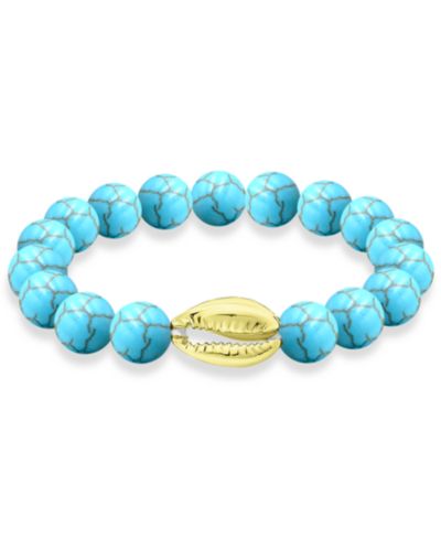 Howlite Chryscolla/Gold