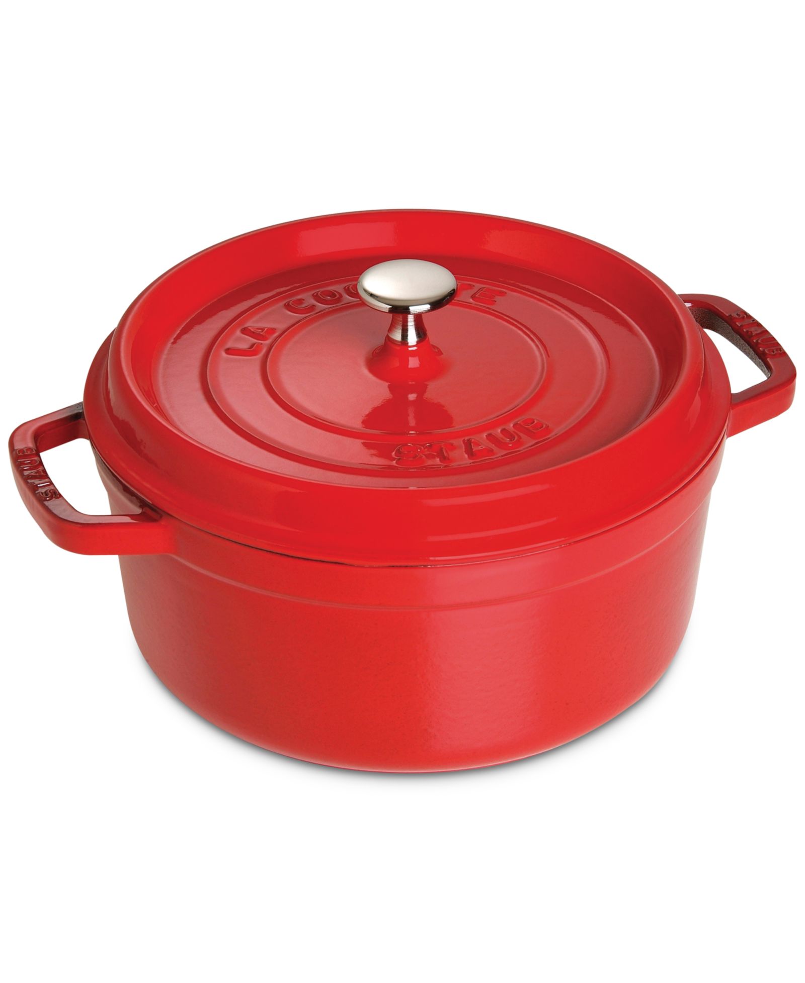 Staub чугунная круглая жаровня 4-Qt.