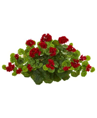 Nearly Natural искусственное растение Geranium 24in.