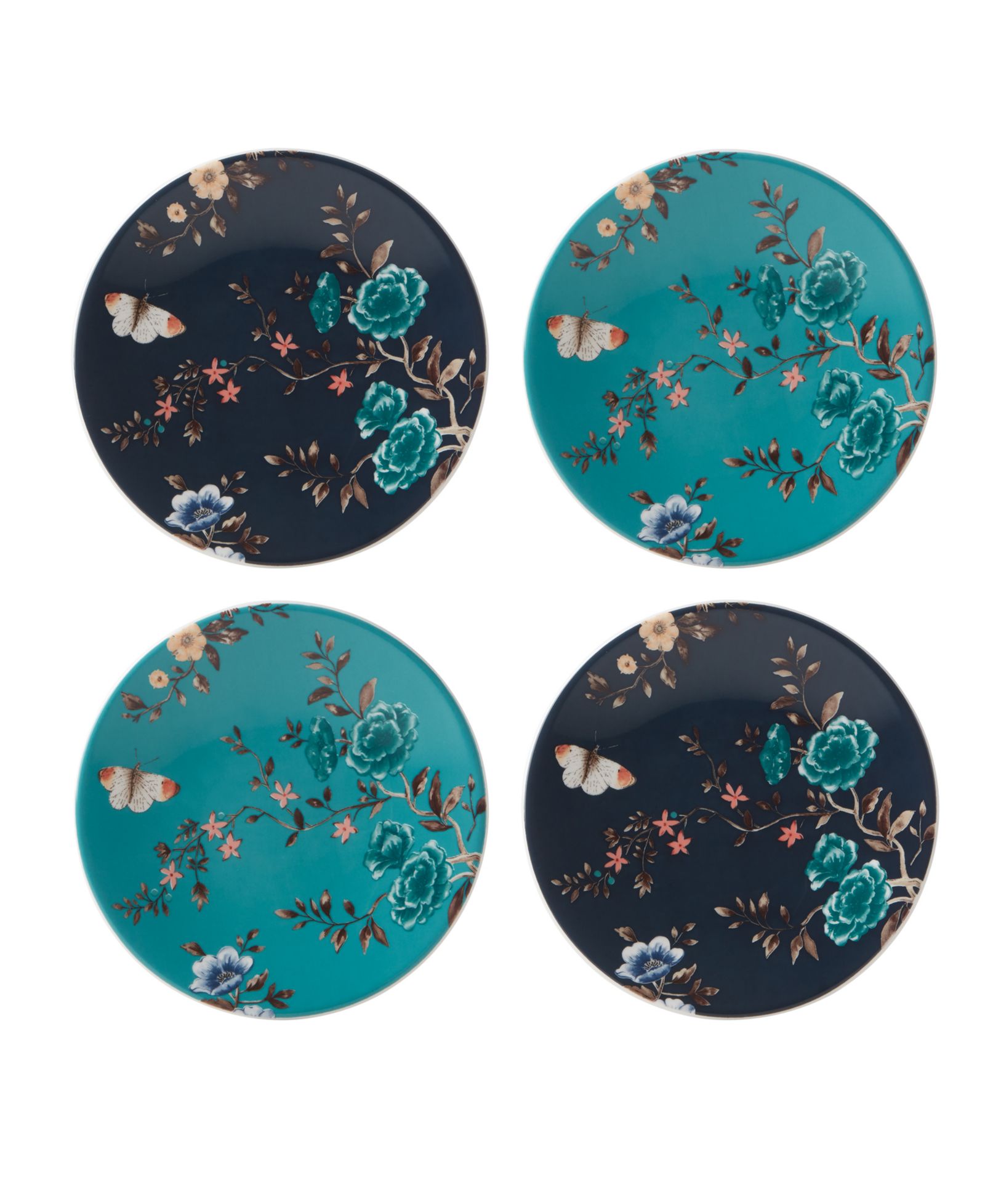 Тарелки Lenox Sprig & Vine Tibit, набор из 4 шт