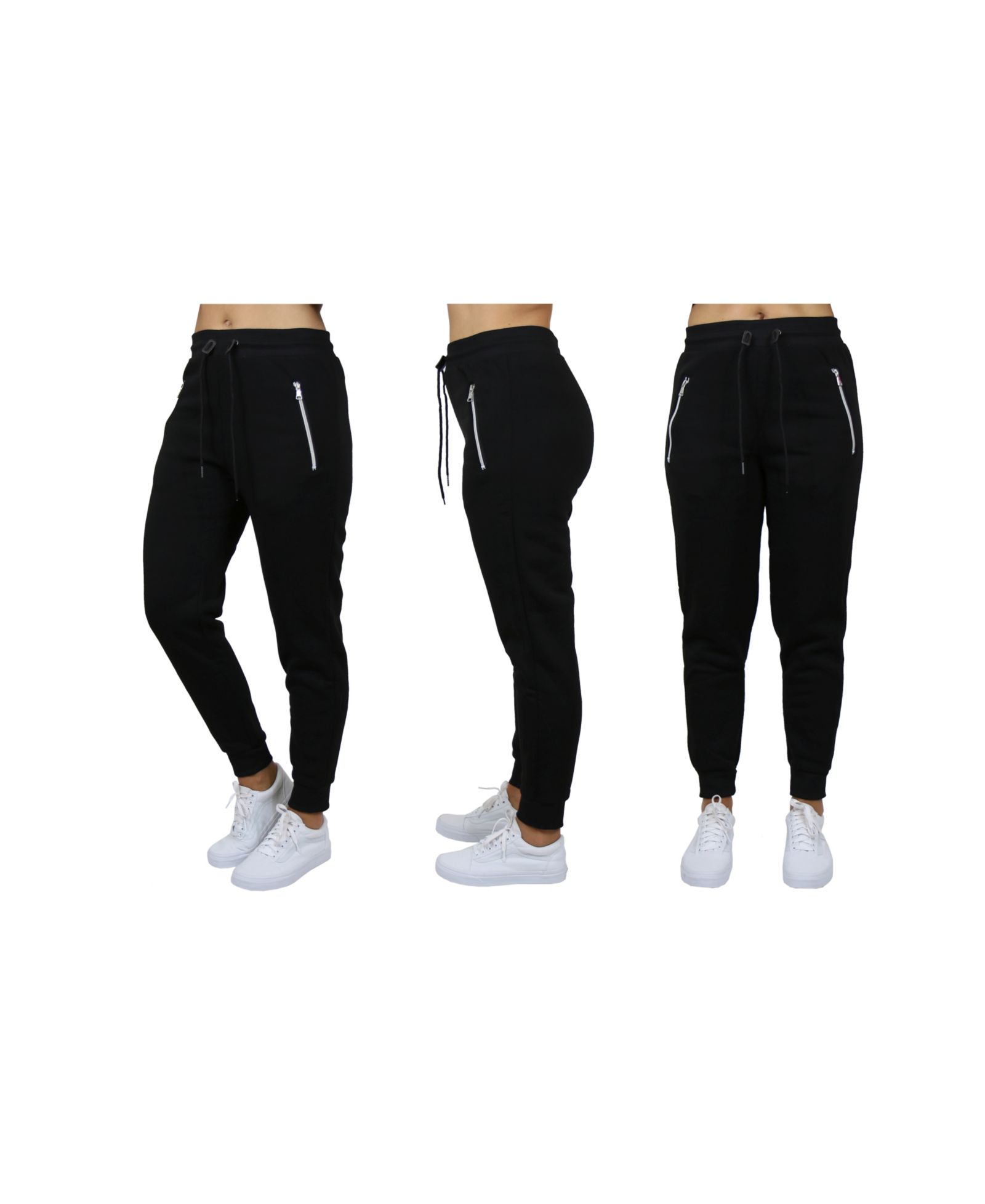 Женские брюки Galaxy By Harvic Loose Fit Jogger With Zipper Pockets