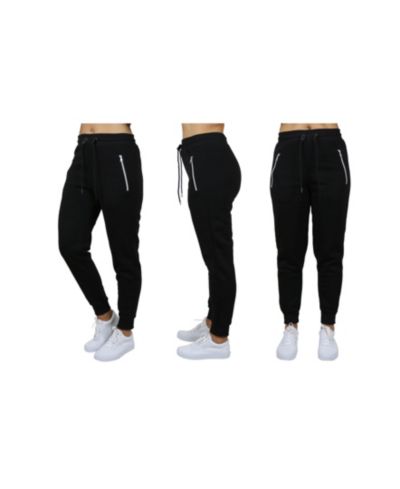 Женские брюки Galaxy By Harvic Loose Fit Jogger With Zipper Pockets
