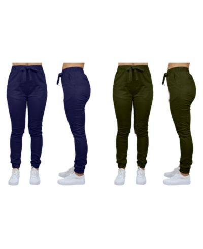 Джоггеры Galaxy By Harvic Women's Basic Stretch Twill, 2 шт.