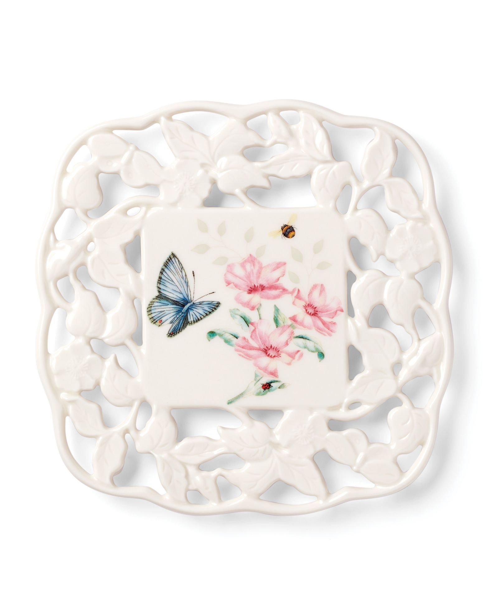 Резная подставка для горячего Lenox Butterfly Meadow