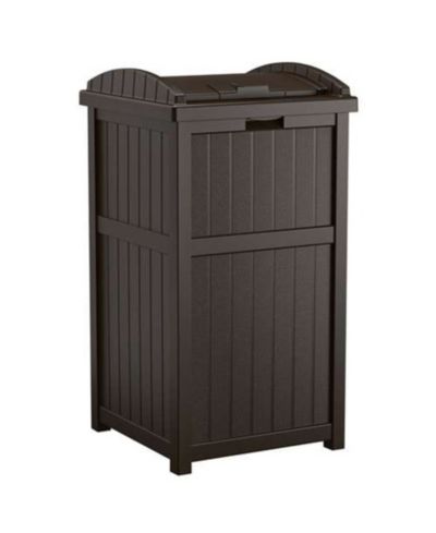 Мусорный бак Suncast Trash Hideaway для открытой террасы 33 Gallon