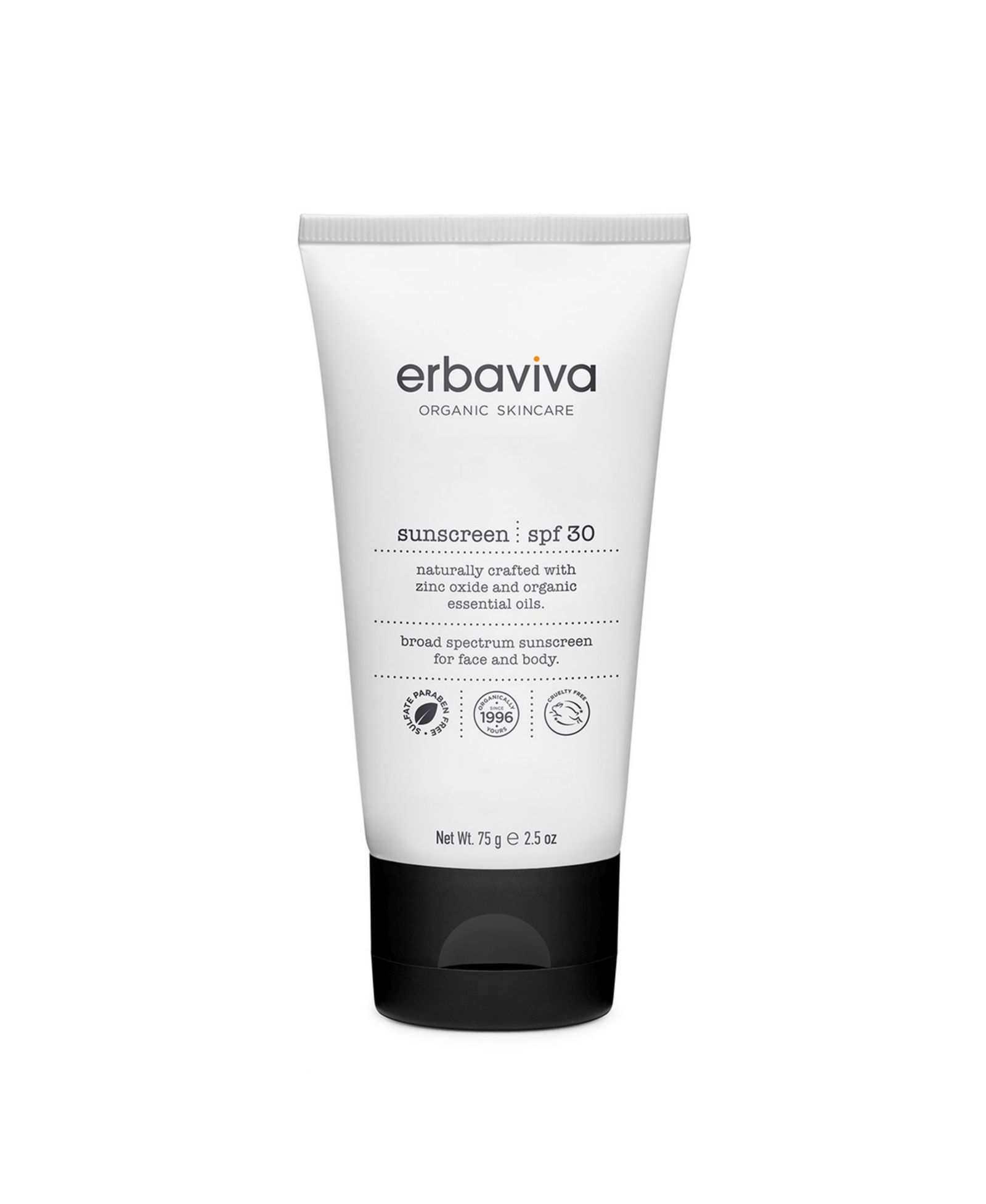 Erbaviva Sunscreen SPF 30, 2.5 oz.