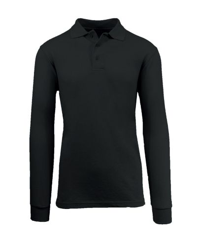 Мужская рубашка-поло Galaxy By Harvic Long Sleeve Pique
