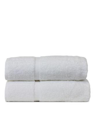 BC Bare Cotton Luxury Hotel Spa Towel Turkish Cotton Bath Towels, Set of 2