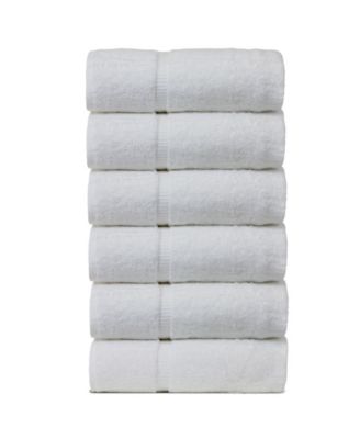 BC Bare Cotton Luxury Hotel Spa Towel Turkish Cotton Hand Towels, Set of 6
