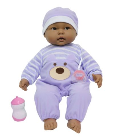 JC Toys Lots to Cuddle Babies 20" Soft-Body Baby Doll With Bottle and Pacifier, Ages 2+