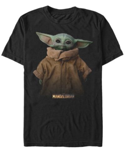 Star Wars Мужская футболка с коротким рукавом The Mandalorian The Child Jacket Portrait