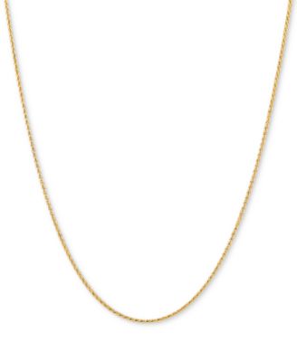 Золотая цепь Italian Gold Wheat Link 20" в 14k золоте