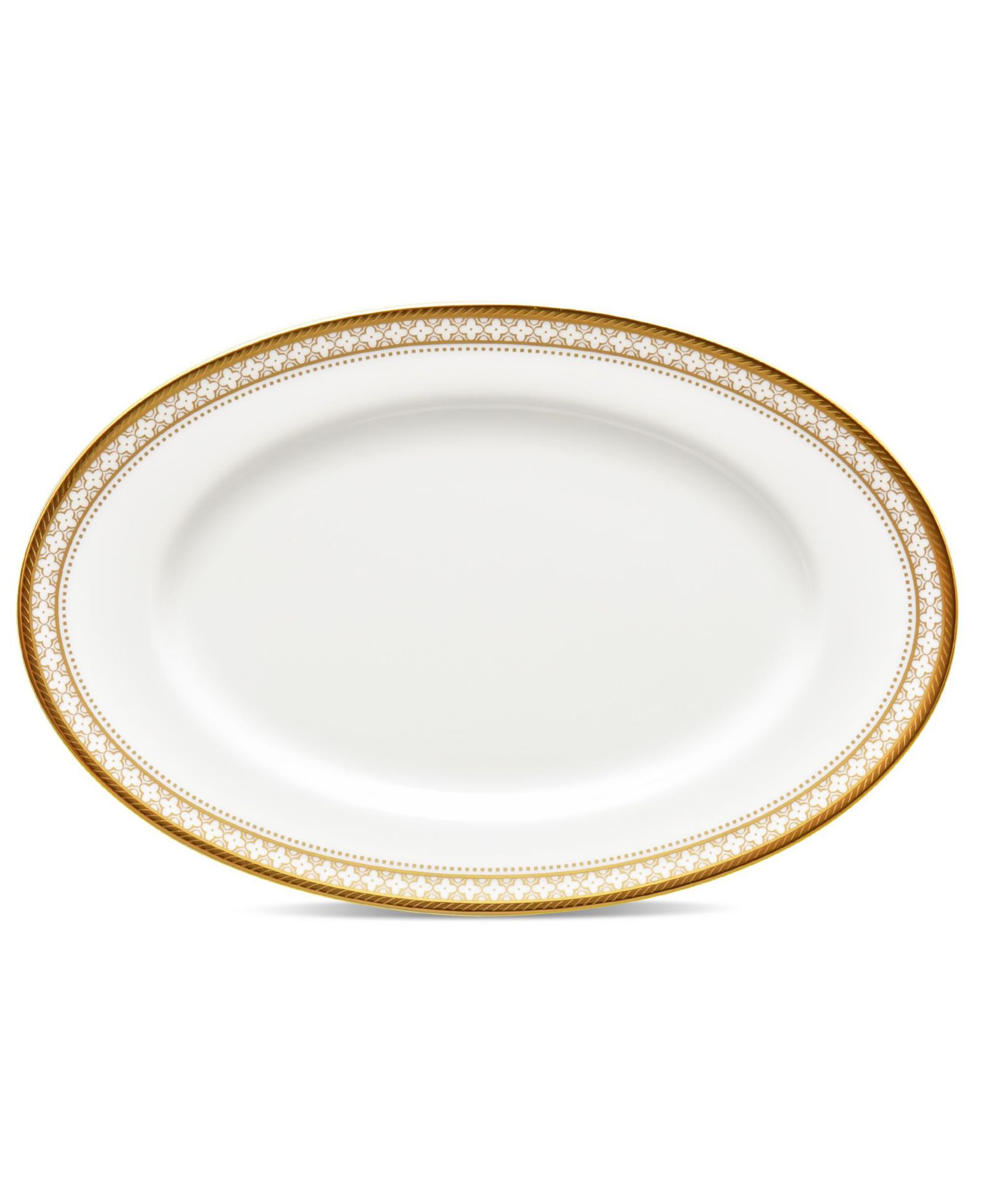 Noritake поднос для масла/закусок Trefolio Gold, 8.75"