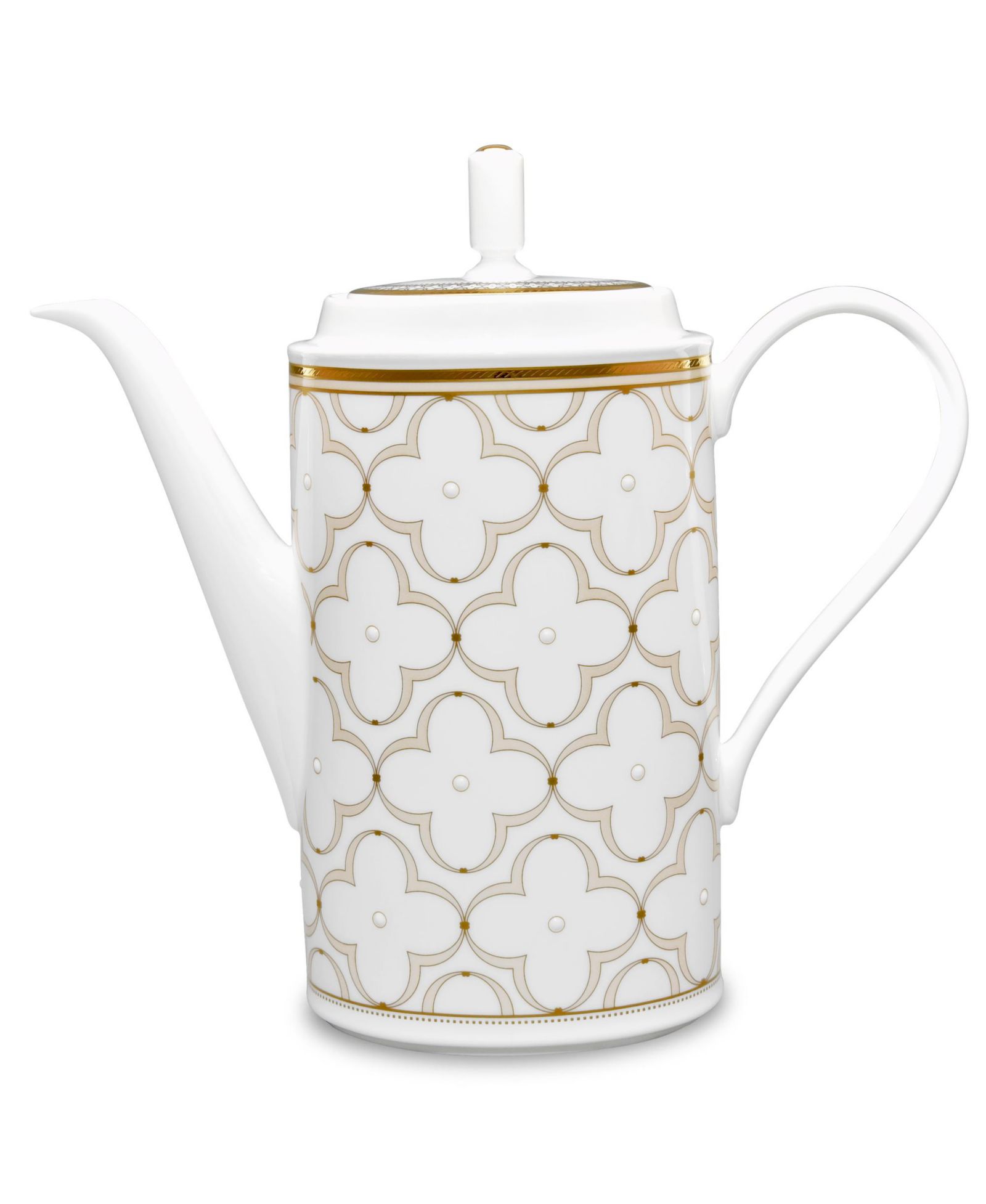Noritake Trefolio Gold Coffee Server, 52 oz.