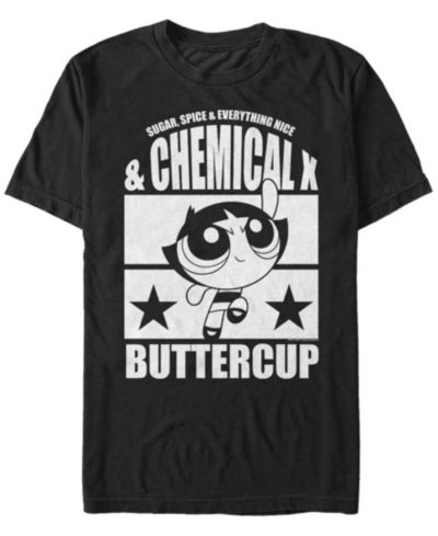 Мужская футболка Fifth Sun Powerpuff Girls Buttercup Chemical X с коротким рукавом