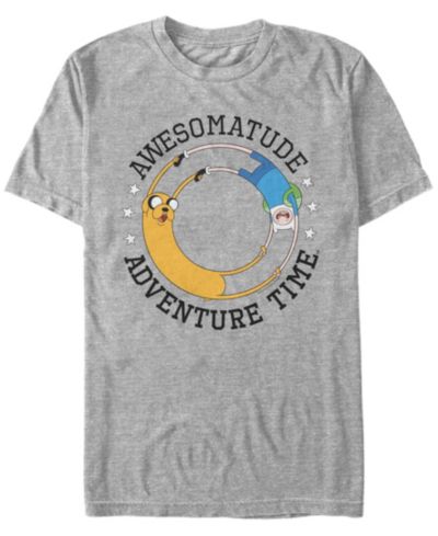 Мужская футболка Fifth Sun Awesomatude Adventure Time с коротким рукавом