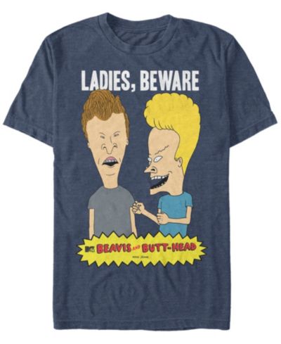 Мужская футболка Fifth Sun Beavis and Butthead Ladies Beware Short Sleeve