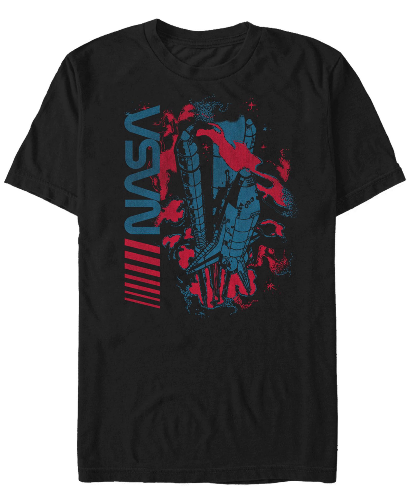 Fifth Sun NASA Men's Rocket Launch Short Sleeve T- shirt