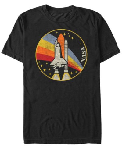 Мужская футболка Fifth Sun NASA Retro Rainbow Rocket Launch