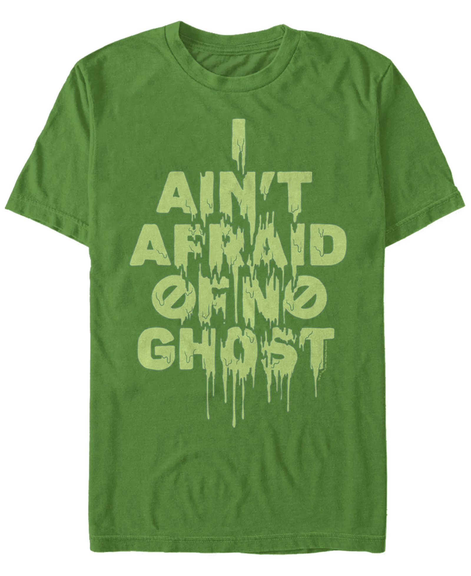 Мужская футболка Fifth Sun Ain'T Afraid of No Ghost Slime Text с коротким рукавом