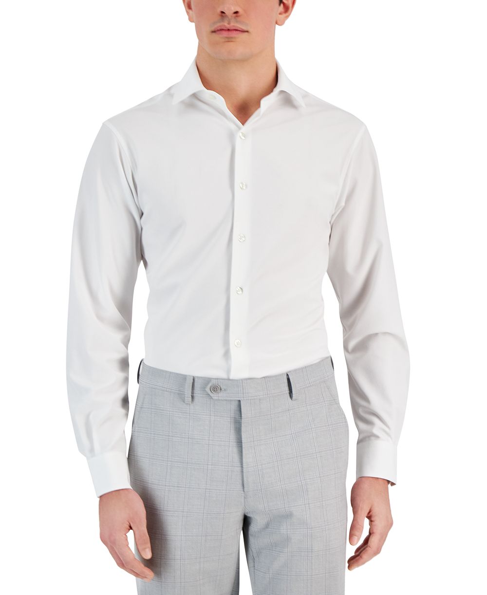 Alfani Мужская рубашка Slim Fit 4-Way Stretch