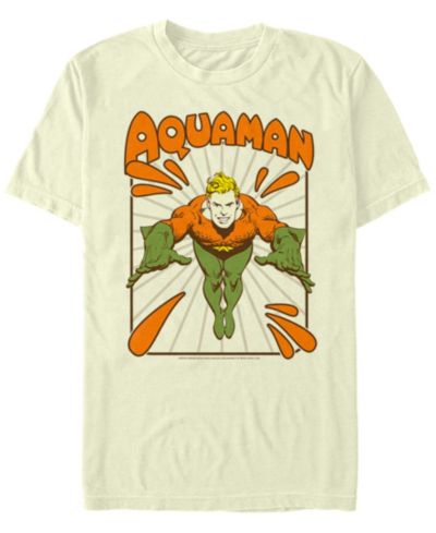 Fifth Sun Men's Retro Aquaman Portrait футболка с коротким рукавом