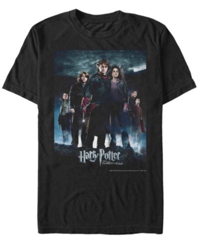 Мужская футболка Fifth Sun Harry Potter Men's Goblet of Fire Group Poster Short Sleeve