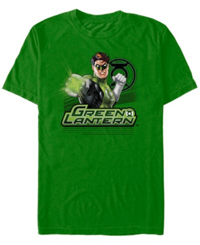 Fifth Sun Мужская футболка с коротким рукавом Green Lantern Punching Pose