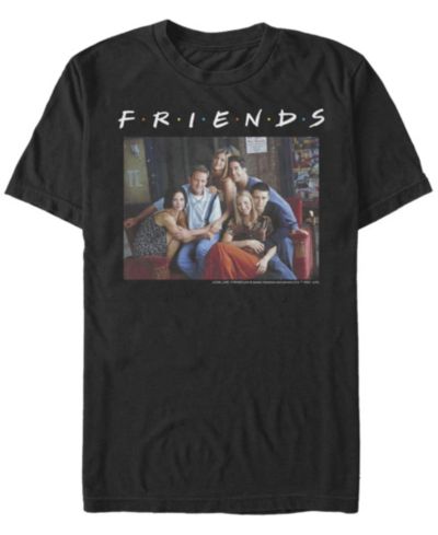 Мужская футболка Fifth Sun Friends Central Perk Couch Group Portrait Short Sleeve T-Shirt