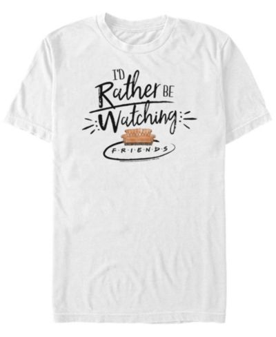 Мужская футболка Fifth Sun Friends с надписью I'D Rather Be Watching Friends